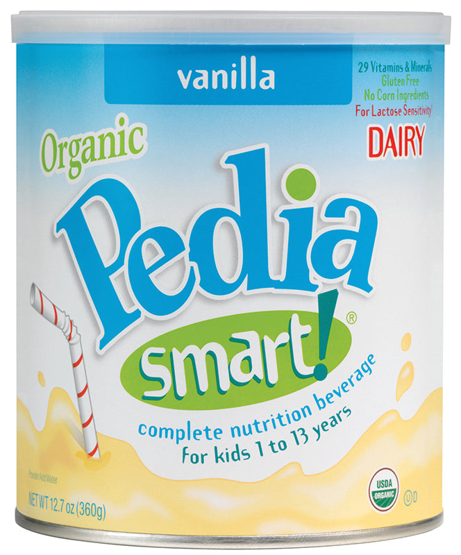 Pediasmart Organic Dairy, Vanilla 1 Each