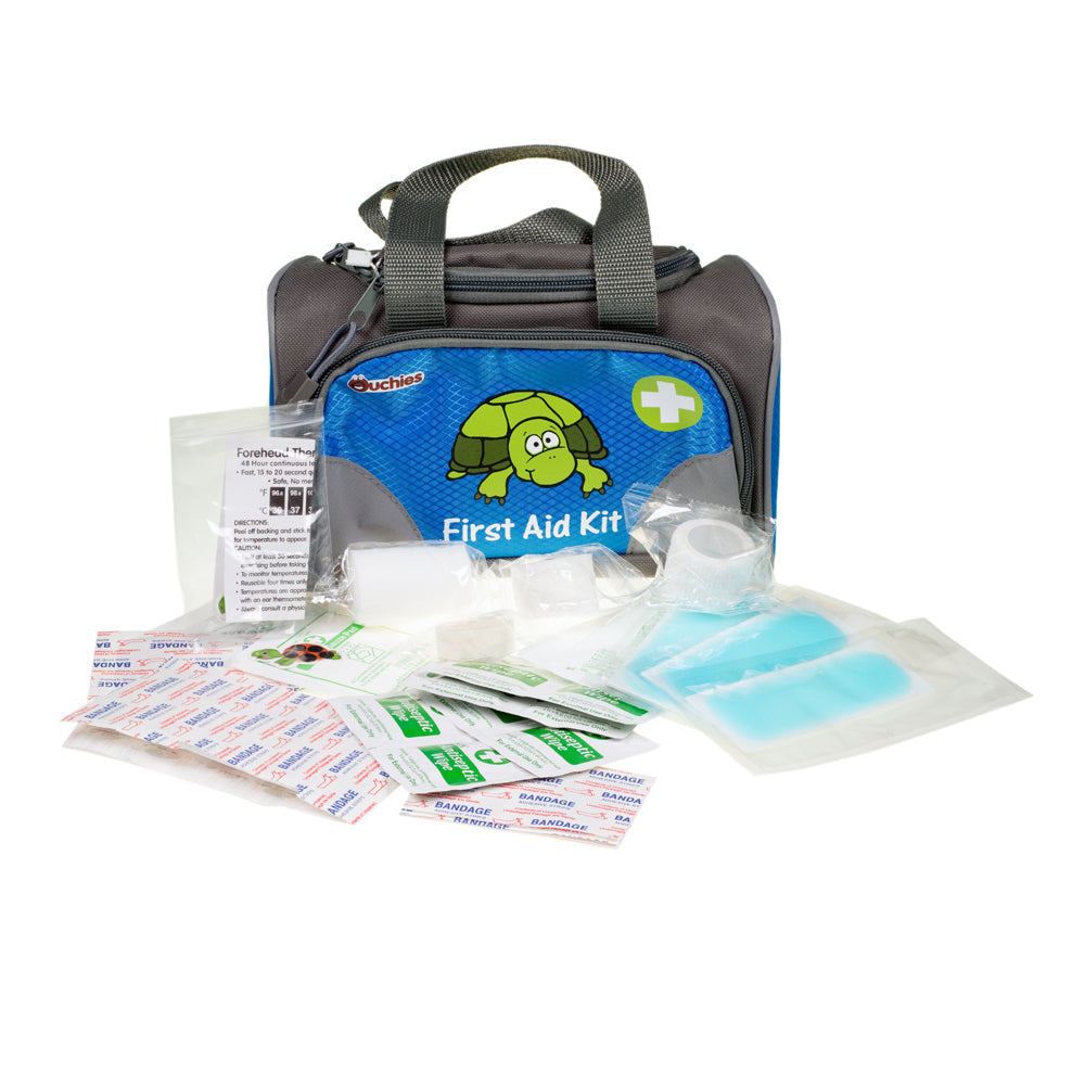 Ouchies Sea Friendz First Aid Kit for Kids, 50 Piece 1 Each