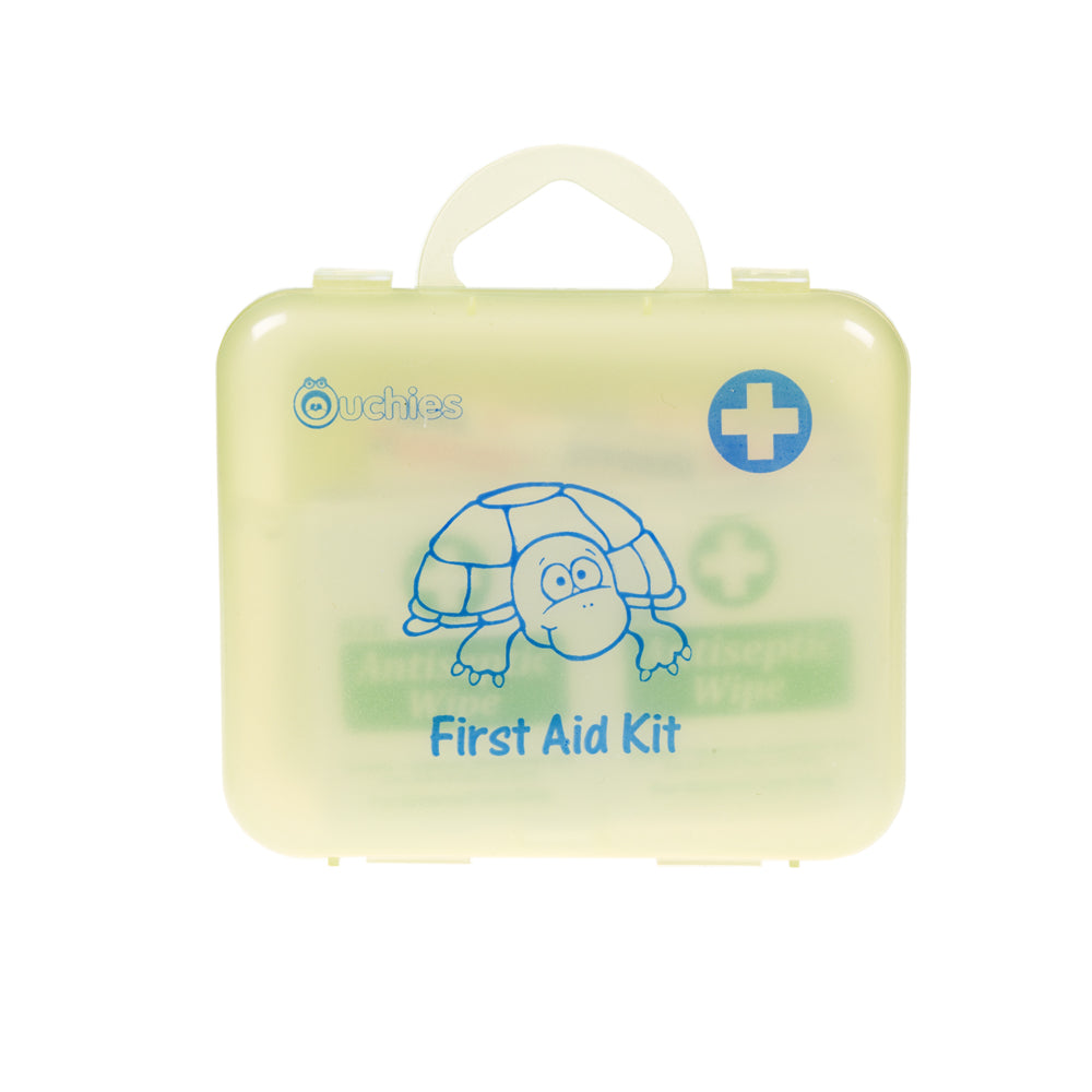 Ouchies Sea Friendz First Aid Kit for Kids, 18 Piece 1 Each