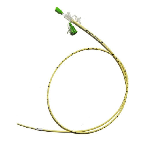 CORFLO Anti-IV Nasogastric Pediatric Feeding Tube with Stylet, 8 Fr, 36", Weighted 1 Each