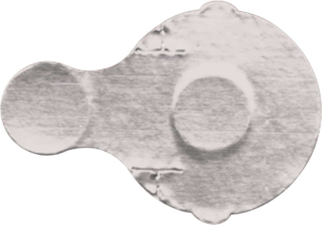 ChemoPlus IVA Seal for 13 mm Top Vial, Silver 1100 Box