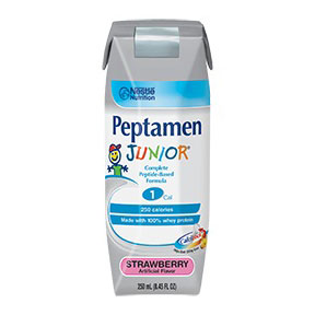 Peptamen Junior Strawberry Flavor Liquid 8 oz. Can 1 Each