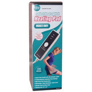 Heating Pad Moist/Dry, 14" x 12" 1 Each