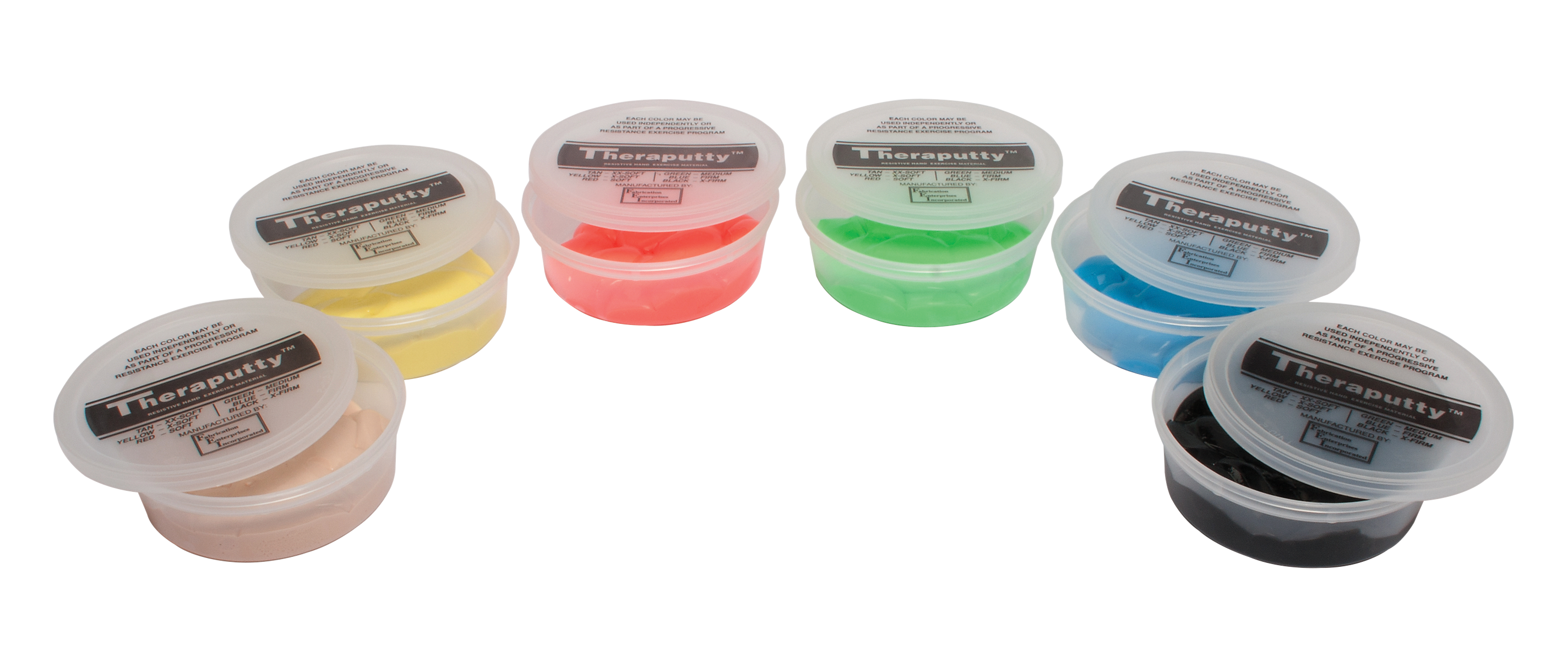CanDo Theraputty Standard Exercise Putty, Green Medium, 4 oz. 1 Each