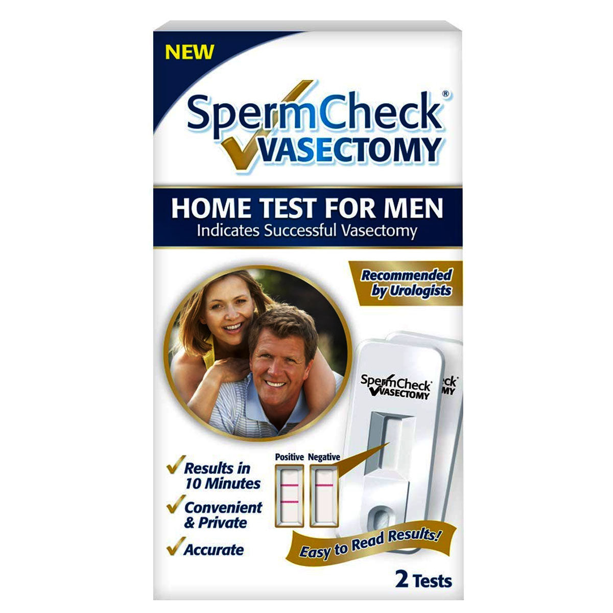 SpermCheck Male Vasectomy Test 1 Each