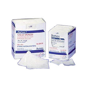 Ducare Sterile Woven Gauze Sponge 4" x 4", 12-Ply 128 Case
