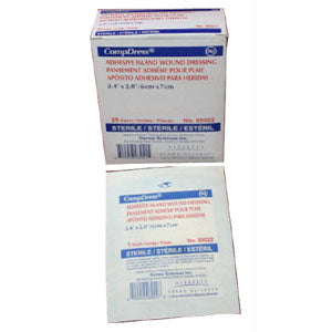Compdress Island Dressing 6" x 6" 25 Box