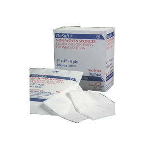 Dusoft Non-Sterile Non-Woven Sponge 3" x 3", 4-Ply 200 Pack