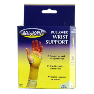 Bell-Horn Elastic Pullover Wrist Support, Small 5-1/2" - 6-1/2'' Wrist Circumference, Beige 1 Each