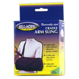 Bell-Horn Cradle Arm Sling, Youth Universal, Blue 1 Each