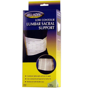 Bell-Horn Low Contour Lumbar Sacral Support, 3X-Large 62" - 70" Waist 1 Each