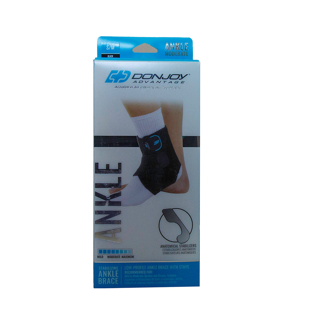 DonJoy Advantage Stabilizing Ankle Brace, Small/Medium 1 Each