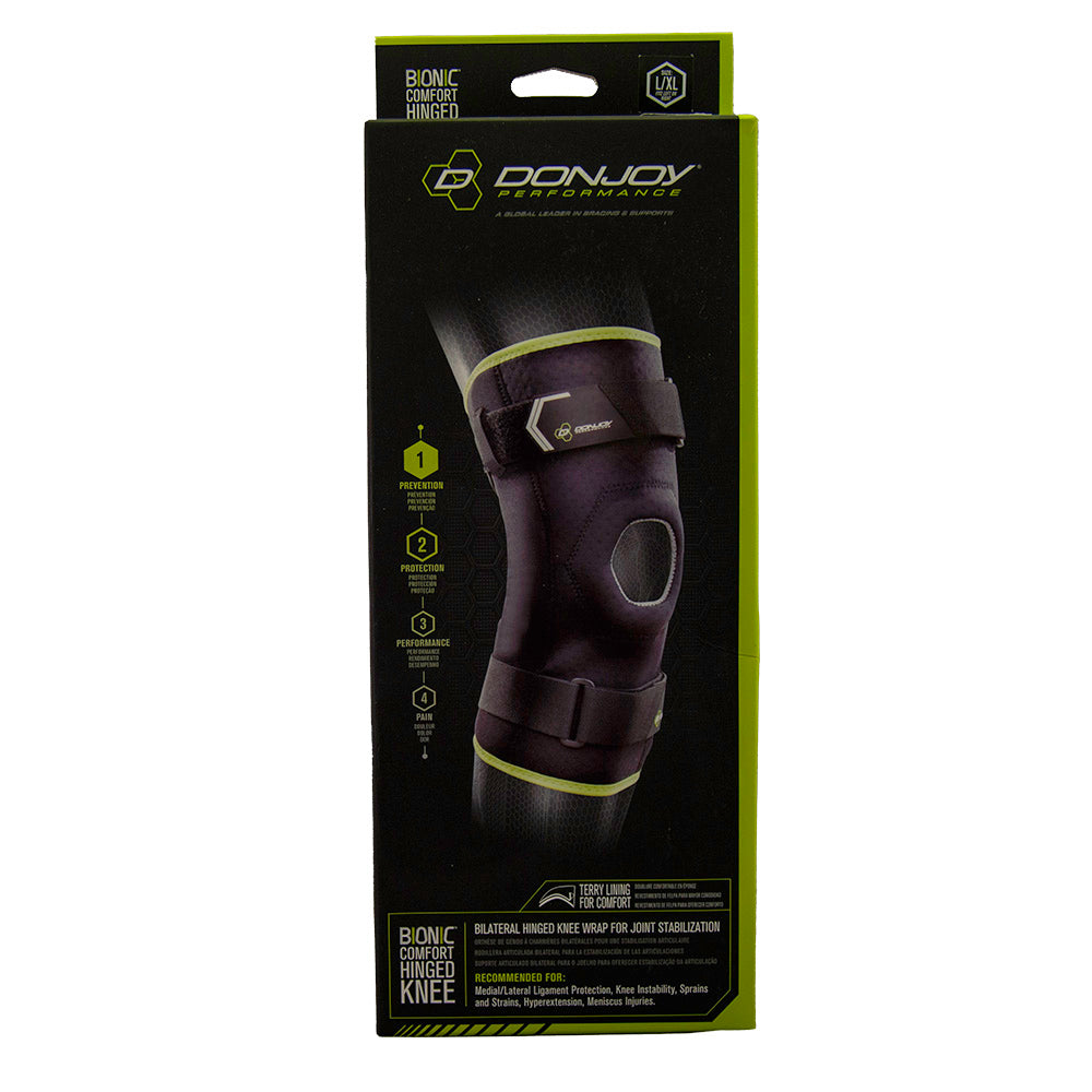 DonJoy Performance Bionic Comfort Hinged Knee Brace, Small/Medium 1 Each