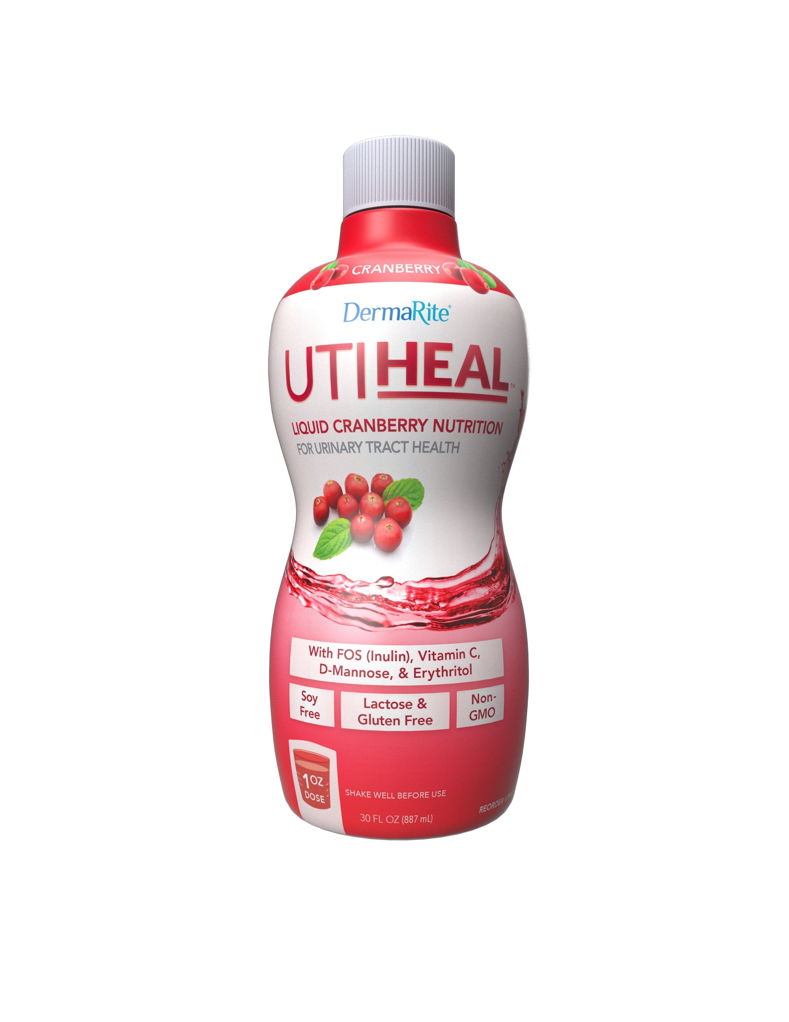 UTI Heal Liquid Cranberry Nutrition, 30 oz Bottle 1 Each