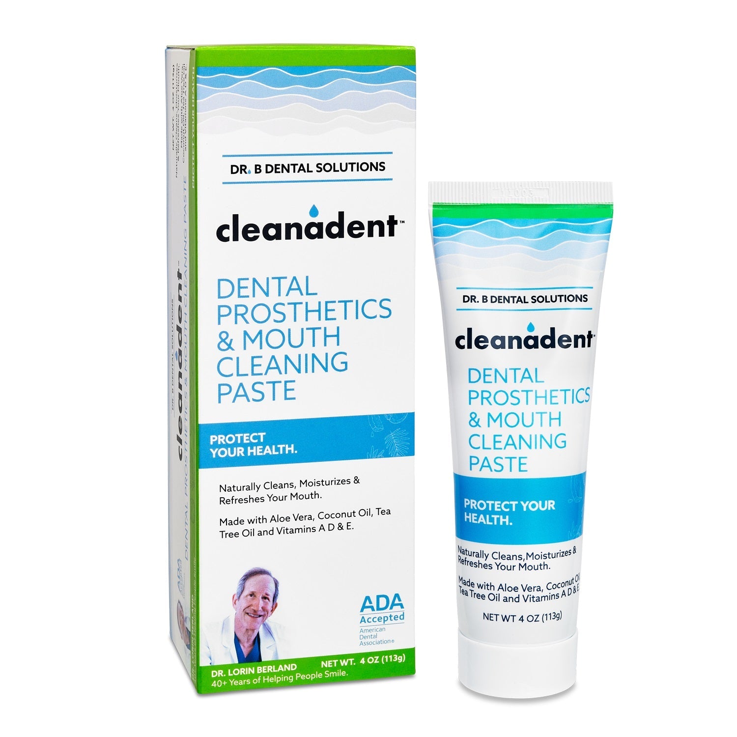 Cleanadent Denture and Gum Cleansing Paste 1 Each