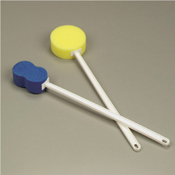 Long Handle Contoured Scrub Sponge, 24" Long 1 Each
