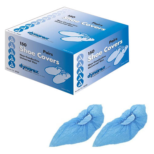 Dynarex Non-Conductive Shoe Cover, 300 ct 300 Case