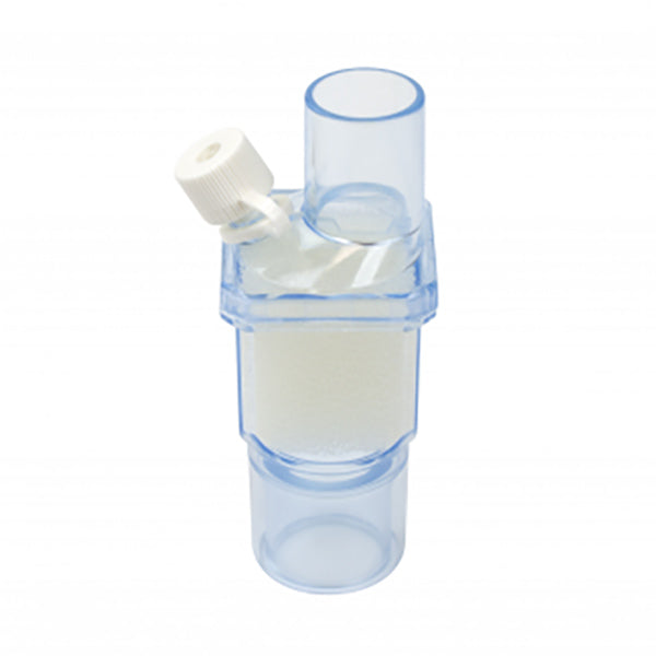Dynarex Pediatric Hygroscopic Condenser Humidifier HME with CO2 Port, 600 1 Each