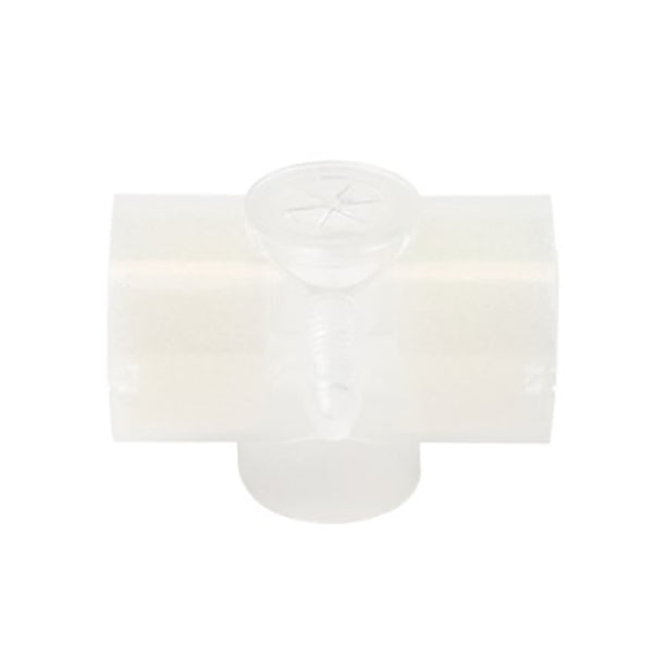 Dynarex Heat Moisture Exchanger 1250 Tracheostomy, T-Shape with Suction Port & Front Oxygen Port 1 Each