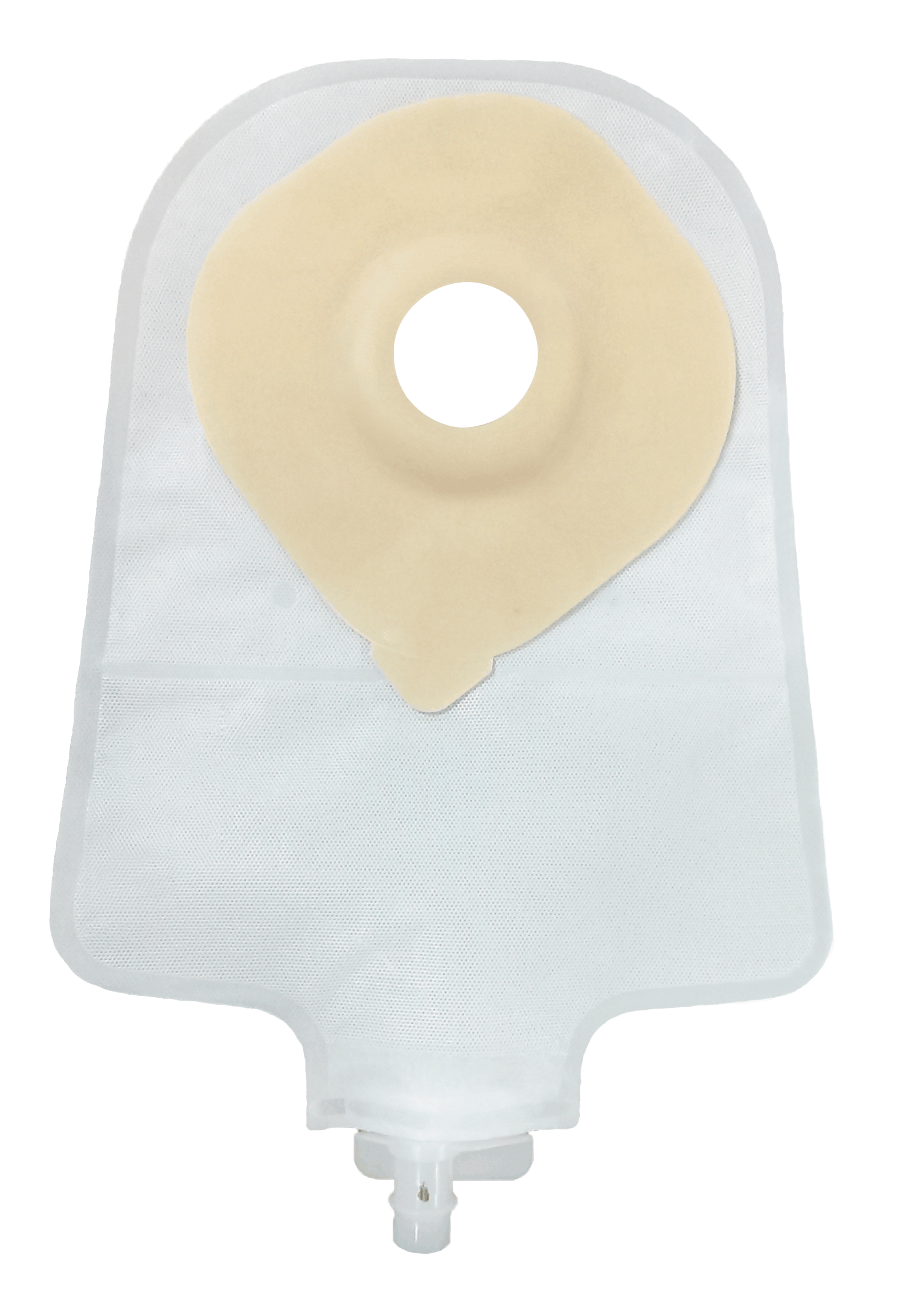 Securi-T USA 9" 1-Piece Urinary Pouch Convex Pre-Cut 7/8" Transparent Flip-Flow Valve (includes 10 caps 1 Night Adapter) 10 Box