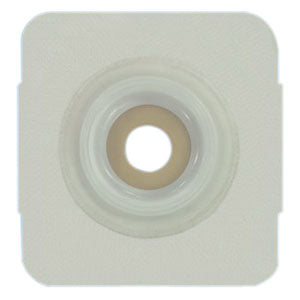 Securi-T USA Extended Wear Convex Pre-Cut 1" Wafer White Tape Collar (4" x 4") 5 Box