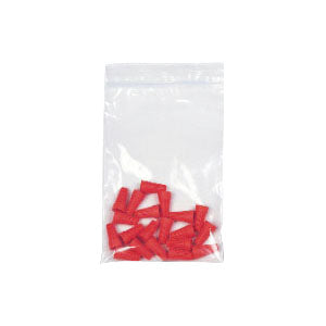Clear Line Seal Top Reclosable Bag, 4" x 4" 1000 Case