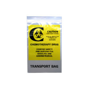 Seal Top Chemo Transfer Reclosable Bag, 12" x 9" 1000 Case