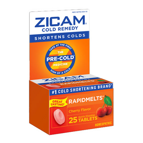 Zicam Cold Remedy Rapidmelts, Cherry, 25 ct. 1 Each