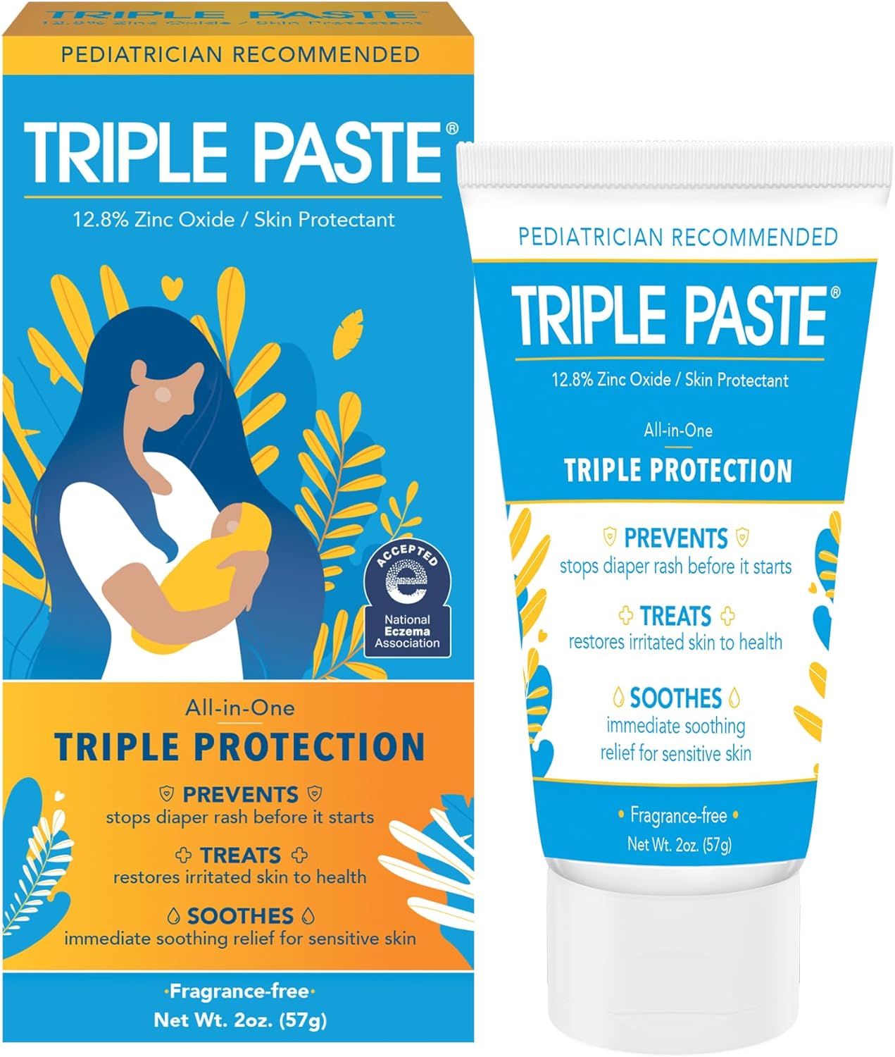 Triple Paste Diaper Rash Ointment, 2oz