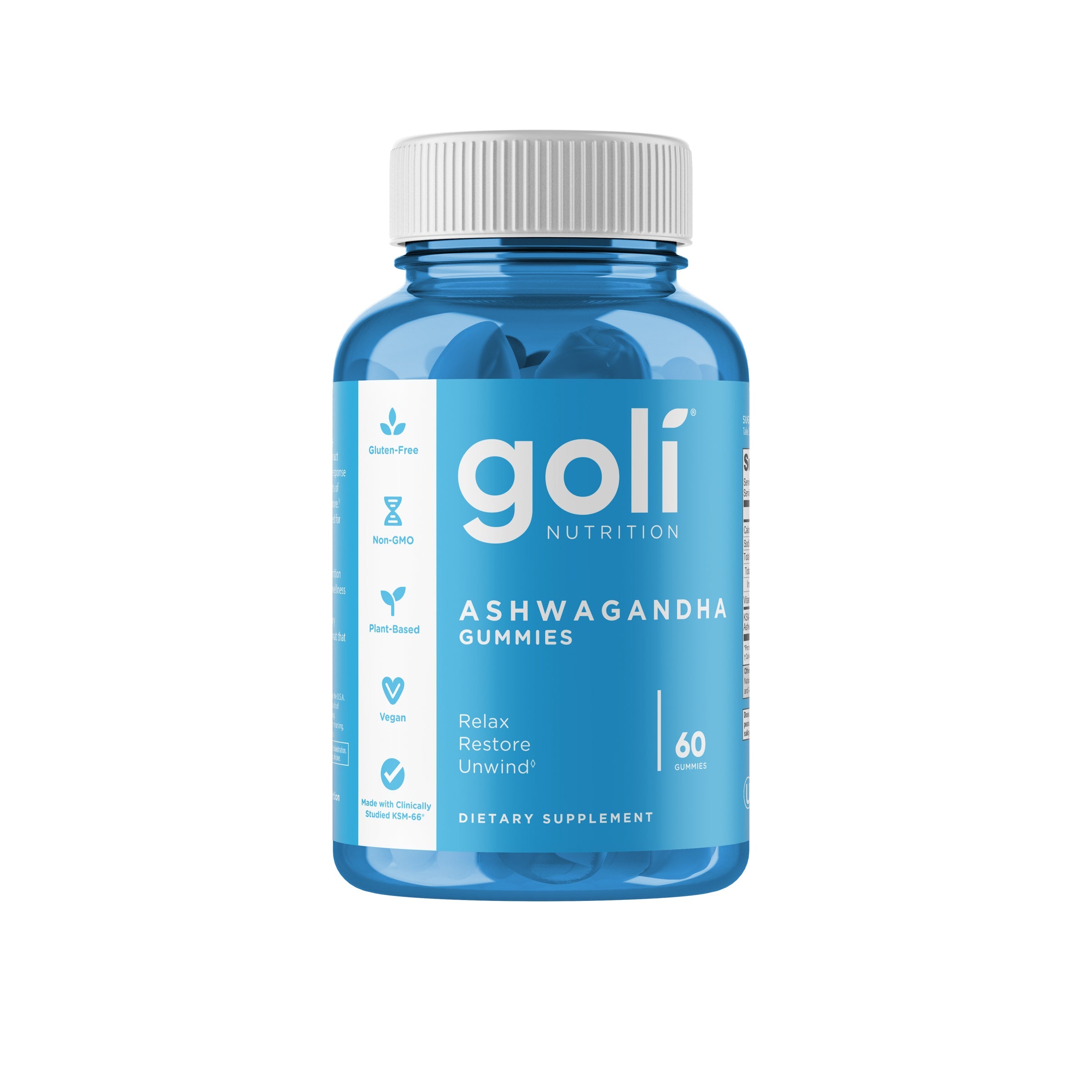 Goli Ashwagandha Gummies, 60 ct 1 Each