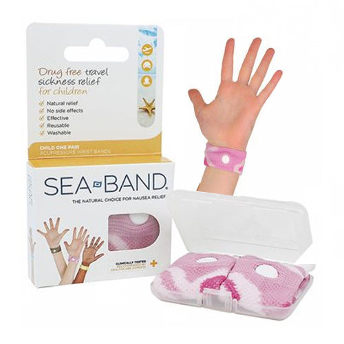 Sea-Band Wrist Band, Child, Pink 1 Each