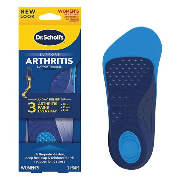 Dr. Scholl's Pain Relief Orthotics Arthritis Pain for Women 2 Pack