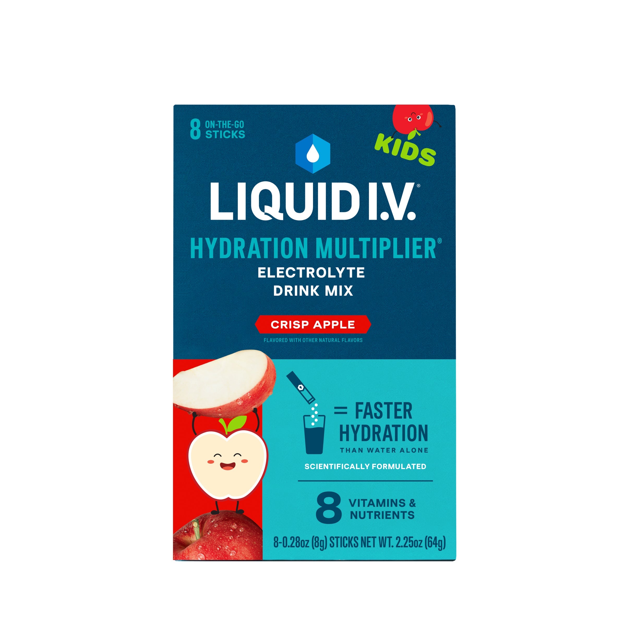Liquid I.V. Kids Apple , 8 ct 8 Box