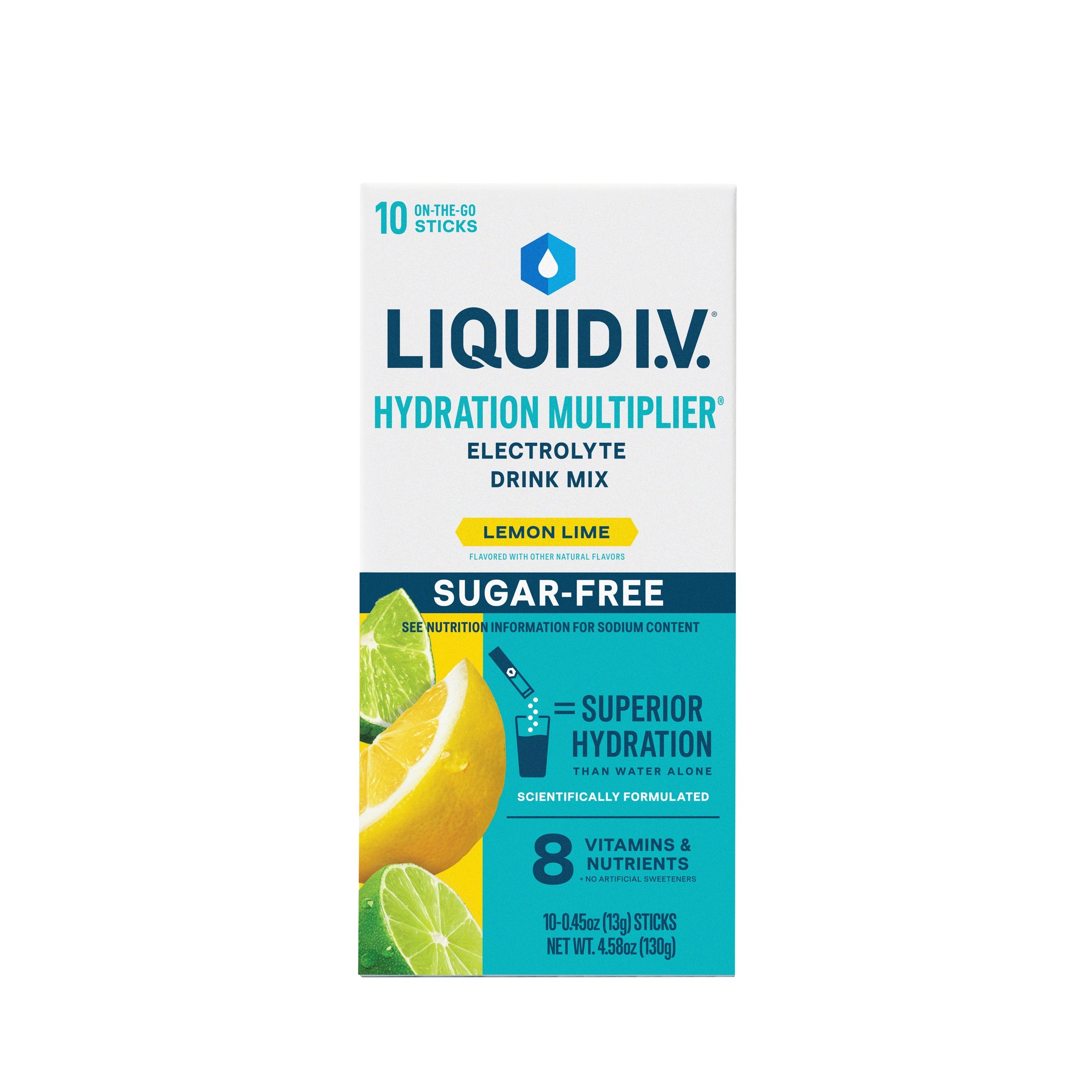 Liquid I.V. Sugar Free Green Grape, 10 ct 10 Box