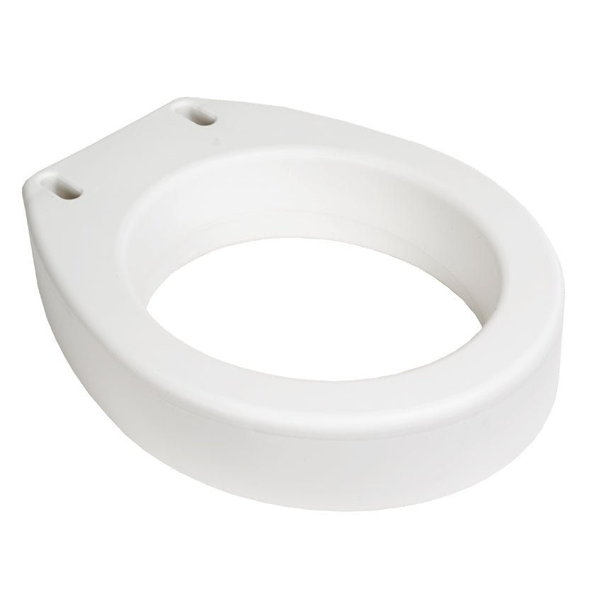Toilet Seat Elongated Riser, 3-1/2" Height 1 Each