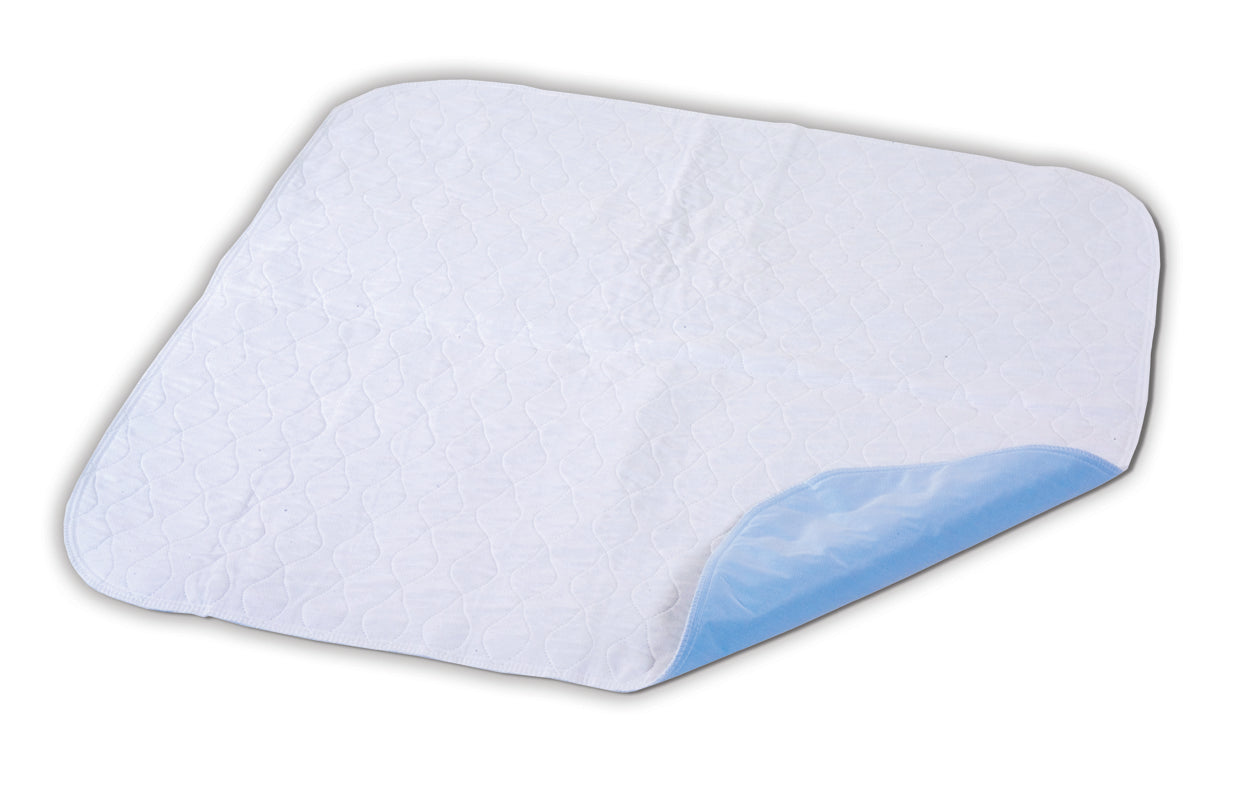 Quik Sorb Brushed Polyester Bed/Sofa Reusable Underpad 24" x 35", Bulk 3 1 Each