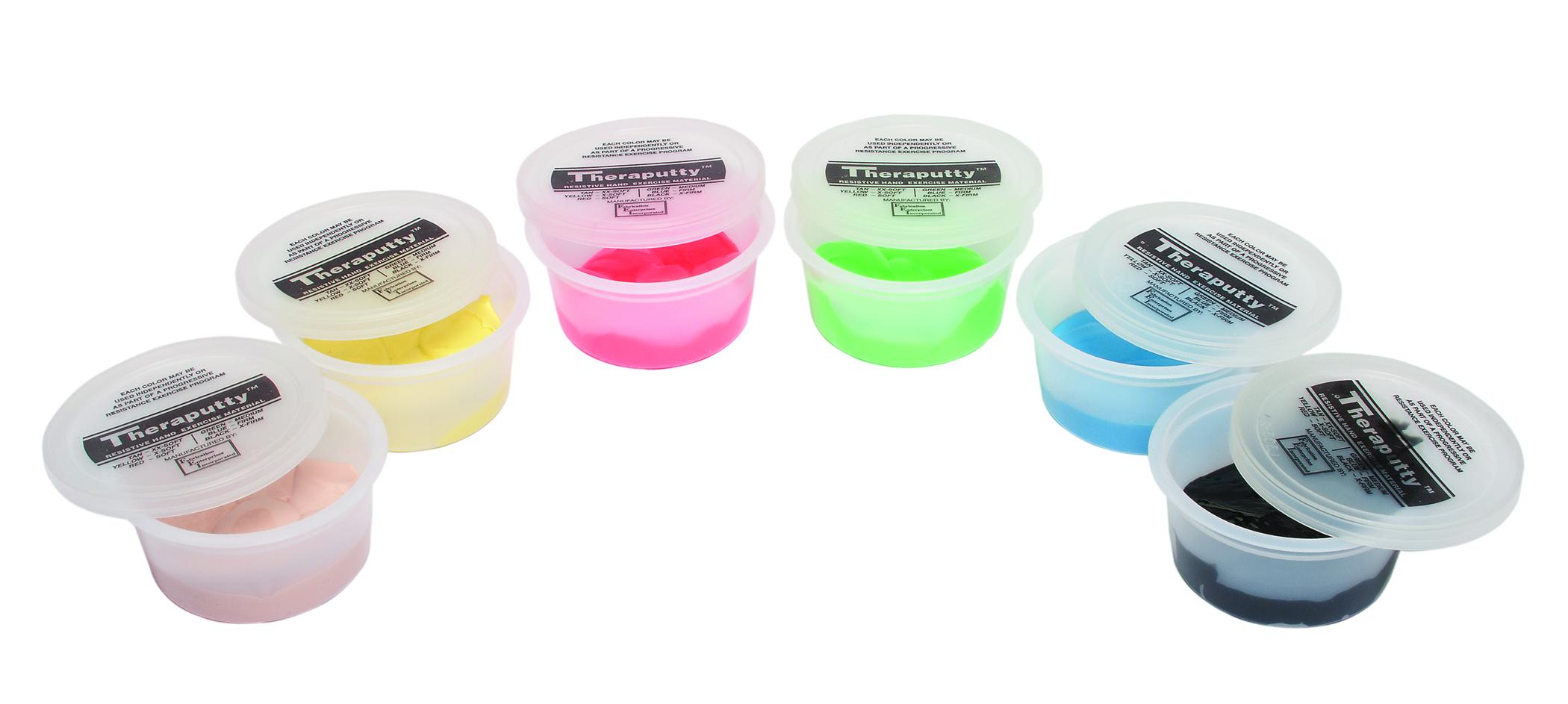 CanDo Theraputty Standard Exercise Putty, Red Soft, 2 oz. 1 Each