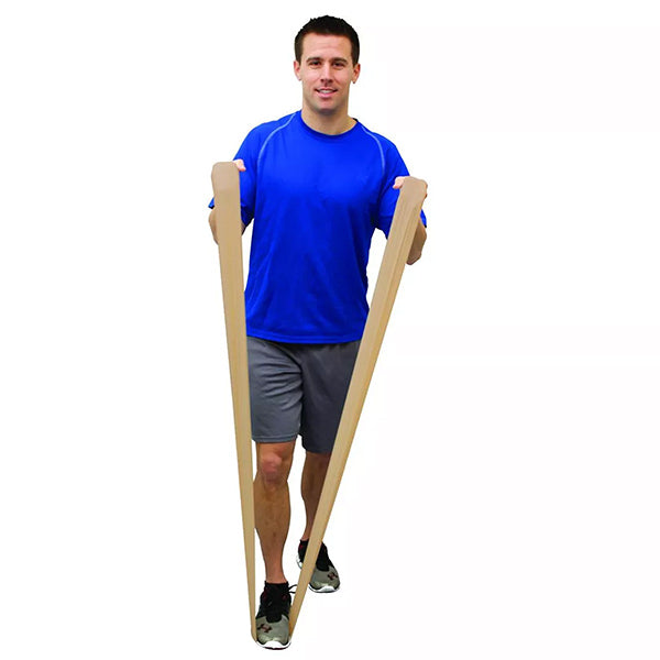 Val-u-Band Resistance Bands, Dispenser Roll, 6 Yds., Pear-Level 0/7, Latex-Free 1 Each