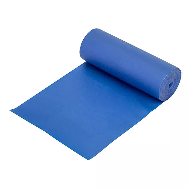 Val-u-Band Resistance Bands, Dispenser Roll, 6 Yds., Blueberry-Level 4/7, Latex-Free 1 Each