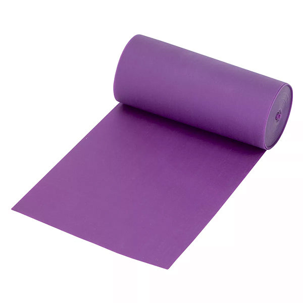 Val-u-Band Resistance Bands, Dispenser Roll, 6 Yds., Plum-Level 5/7, Latex-Free 1 Each
