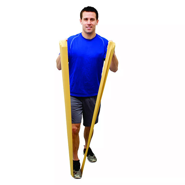 Val-u-Band Resistance Bands, Dispenser Roll, 6 Yds., Pineapple-Level 7/7, Latex-Free 1 Each