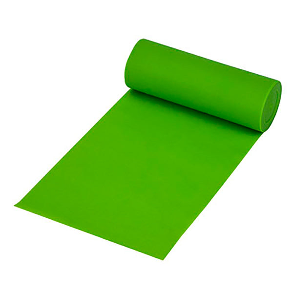 Val-u-Band Resistance Bands, Dispenser Roll, 50 Yds., Lime-Level 3/7, Latex-Free 1 Each