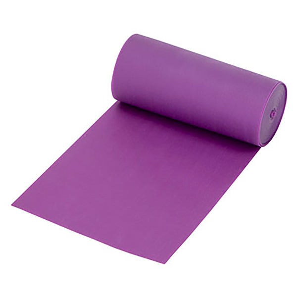 Val-u-Band Resistance Bands, Dispenser Roll, 50 Yds., Plum-Level 5/7, Latex-Free 1 Each