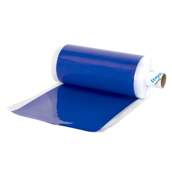 StayPut Non-slip Material, 8" x 10 Yd Roll, Blue 1 Each