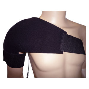 Sport Shoulder Conductive Garment With (4) 2" x 3" Fabric Electrodes, Universal 1 Each