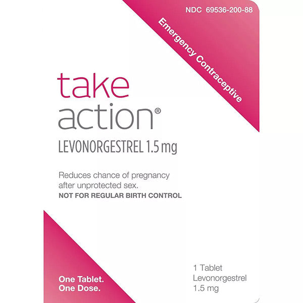 Take Action Levonorgestrel, 1.5 mg 1 Each