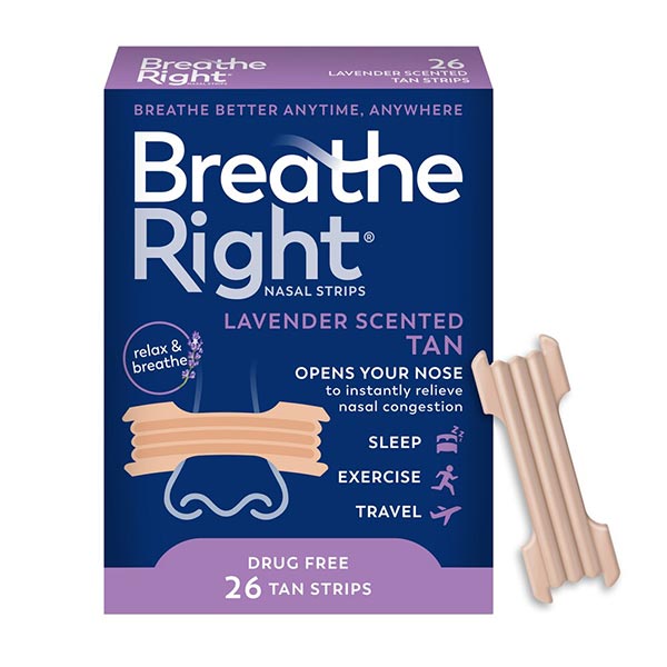 Breathe Right, Lavender Scented Strips, 26 ct.