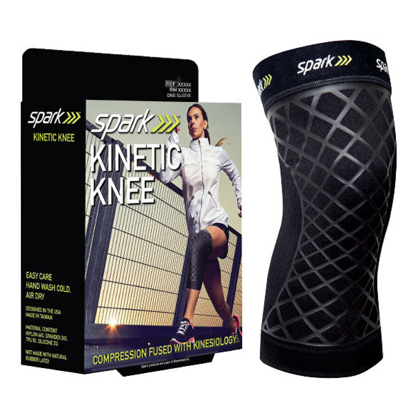 Spark Kinetic Knee Sleeve, Large 1 Each