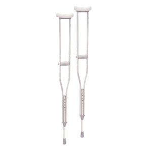 Crutch with Accessories, Youth, 4 ft. 6" - 5 ft. 2" Patient Height 1 Each