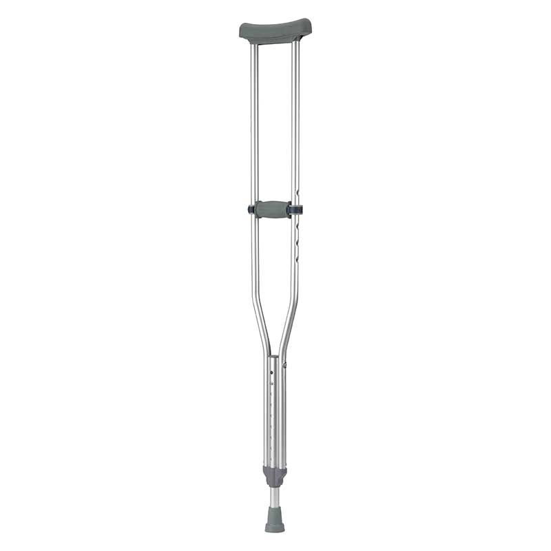 EZ Adjust Aluminum Crutches with Euro - Style Clip and Accessories 1 Each